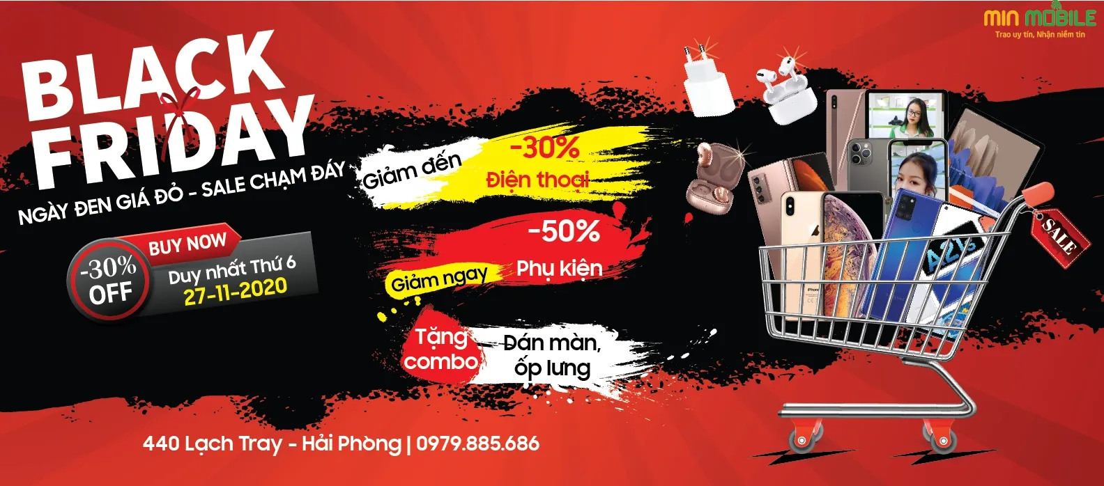 Black Friday Ngày Đen Giá Đỏ - Sale Chạm Đáy