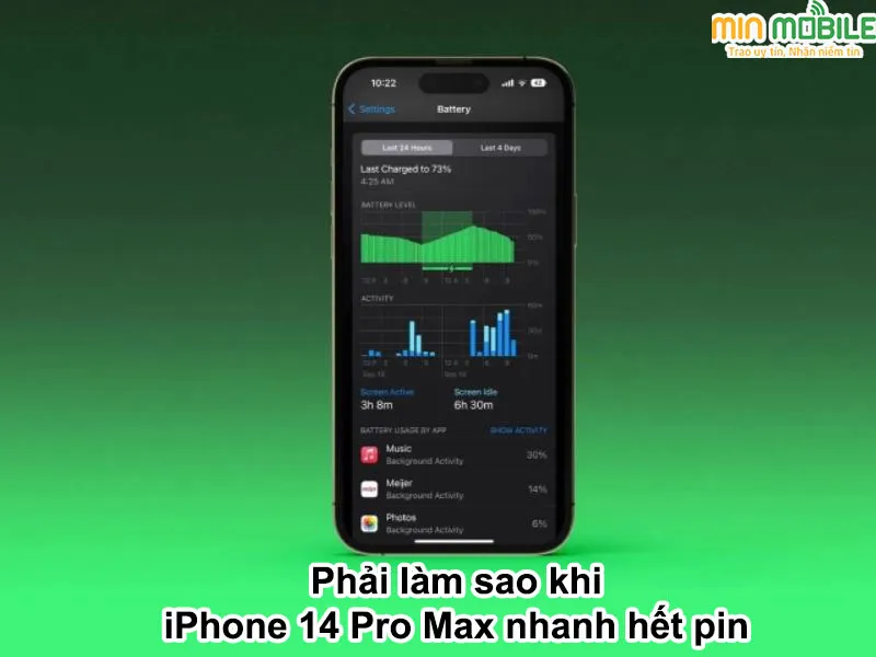 iPhone 14 Pro Max nhanh hết pin! Làm thế nào để sử dụng lâu hơn?