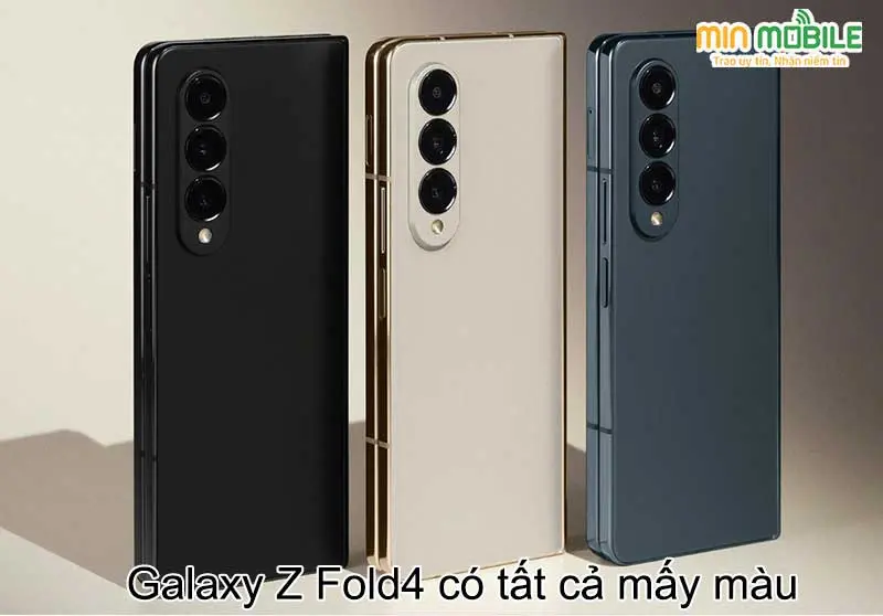 Samsung Galaxy Z Fold 4 có bao nhiêu màu? Màu nào hợp với bạn nhất?