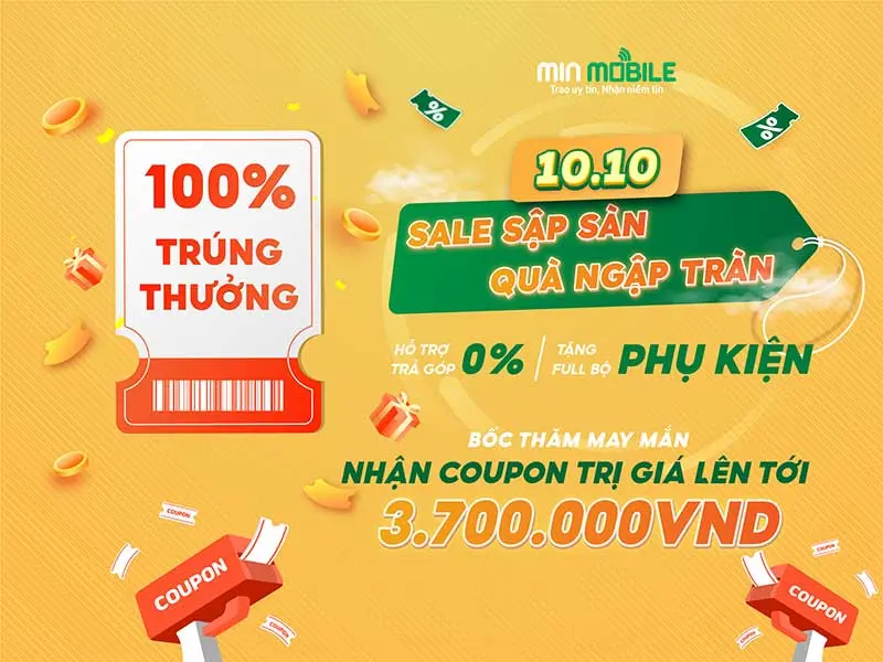 Sale Sập Sàn - Quà Ngập Tràn ngày kép 10/10