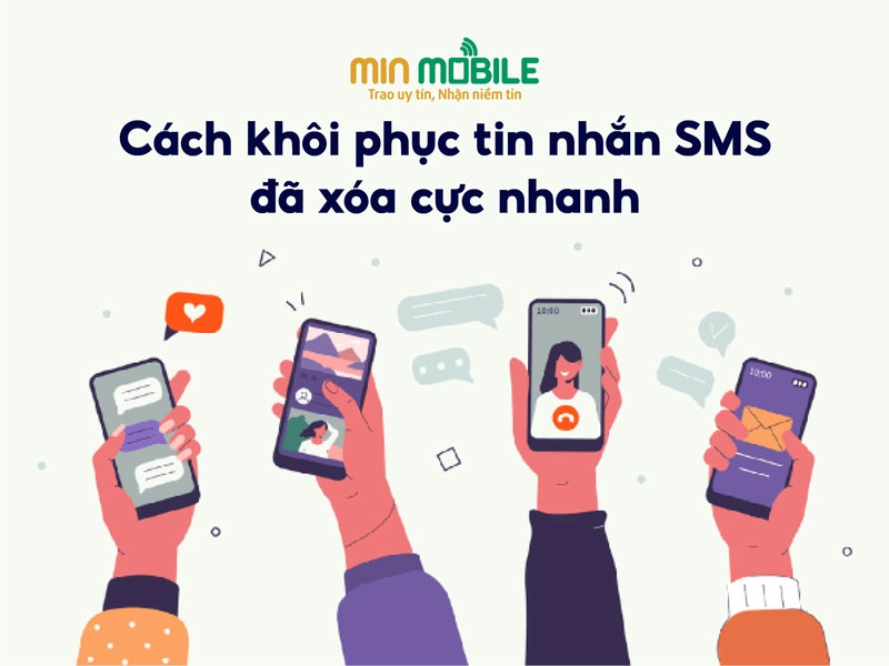 Hướng dẫn khôi phục tin nhắn SMS đã xóa trong vòng một nốt nhạc