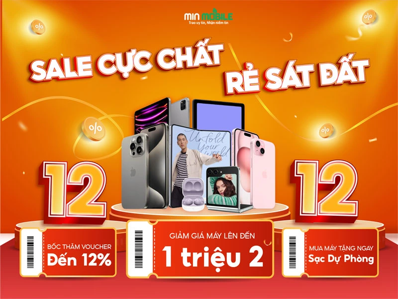 Khuyến mãi 12/12 Sale cực chất - Rẻ sát đất