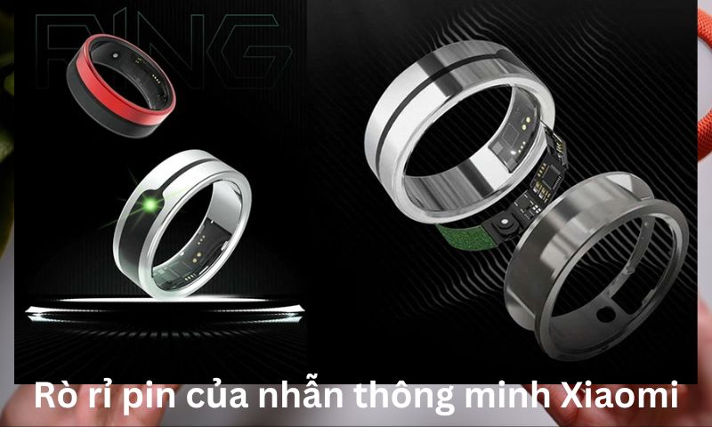 Rò rỉ pin của nhẫn thông minh Xiaomi