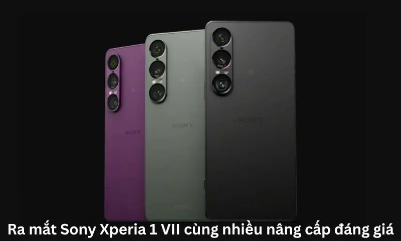 Ra mắt Sony Xperia 1 VII cùng nhiều nâng cấp đáng giá