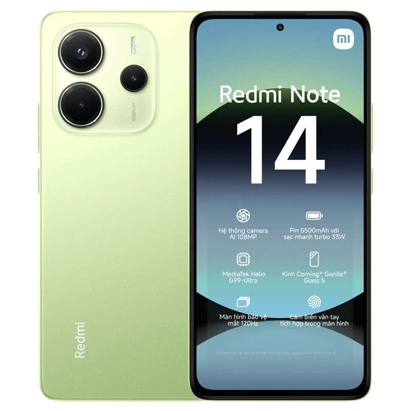 Xiaomi Redmi Note 14 Chính hãng 128GB