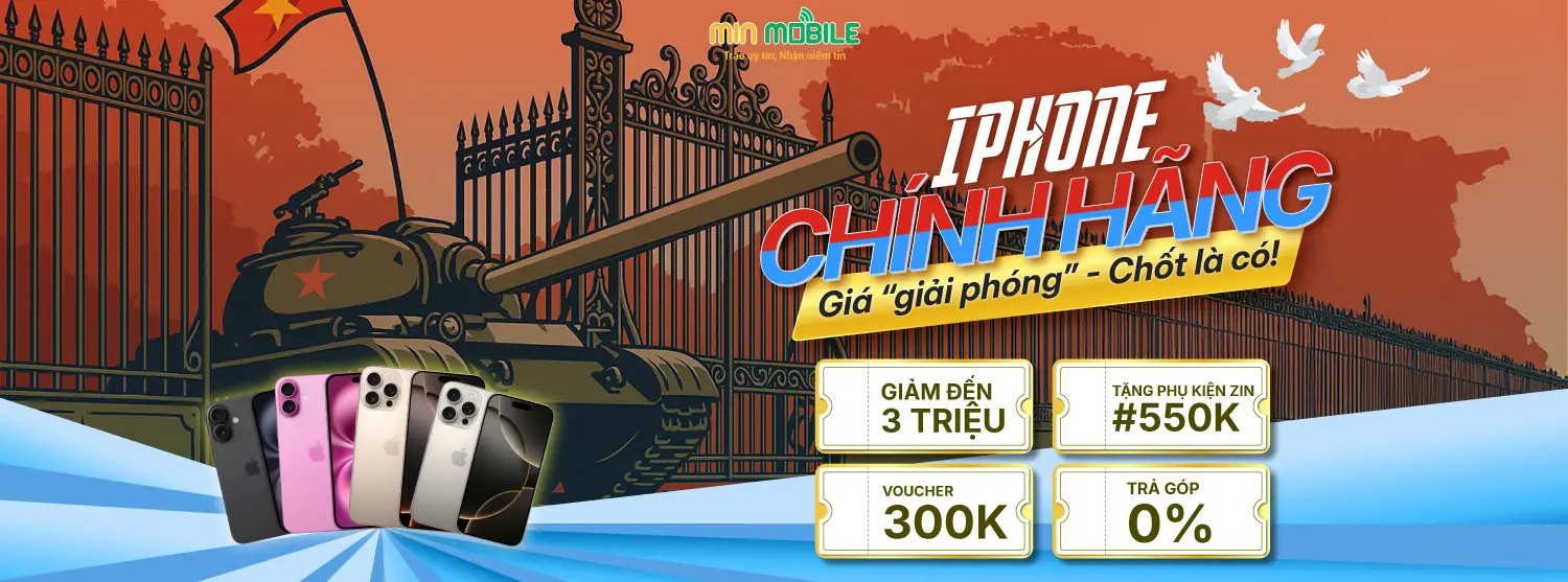 iPhone Giá giải phóng - Mừng đại lễ